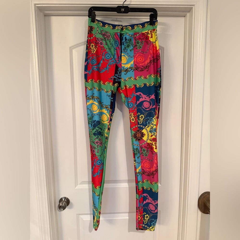 Fashion Nova Baroque High Waist Pants - Picture 4 of 5